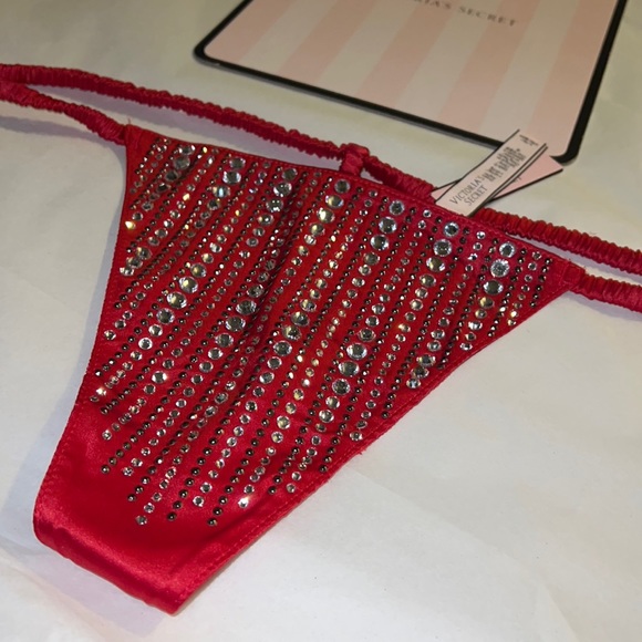 Victoria’s Secret Dream Angels VString Rhinestones (THONG) Panty - Picture 13 of 16